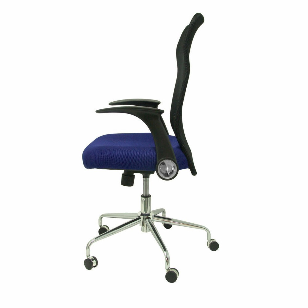 Chaise de Bureau Minaya P&C 4031AZ Bleu Noir