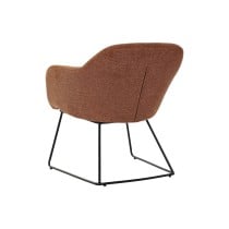 Fauteuil DKD Home Decor Noir Terre cuite 63 x 64 x 70 cm