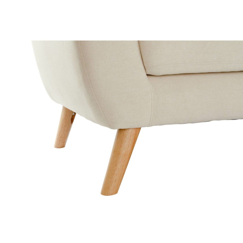 Chaise Longue DKD Home Decor Creme Kautschukholz 226 x 144 x 84 cm