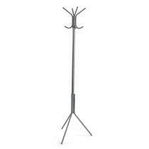 Coat rack Versa Kala Grey Metal