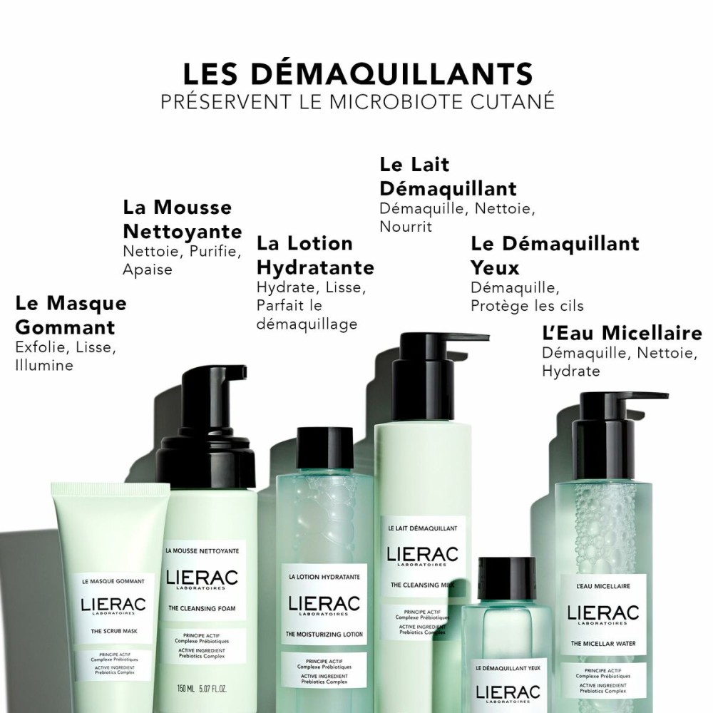 Gel nettoyant visage Lierac Desmaquillante