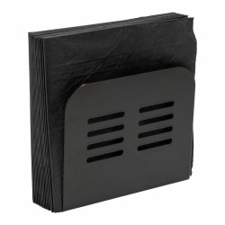 Porte-serviettes Wenko Baco 55025100 Noir Métal