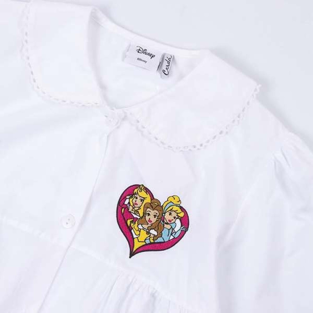 School Smock Princess White