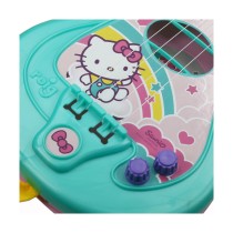 Kindergitarre Hello Kitty   Mikrofon