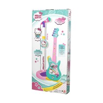 Kindergitarre Hello Kitty   Mikrofon