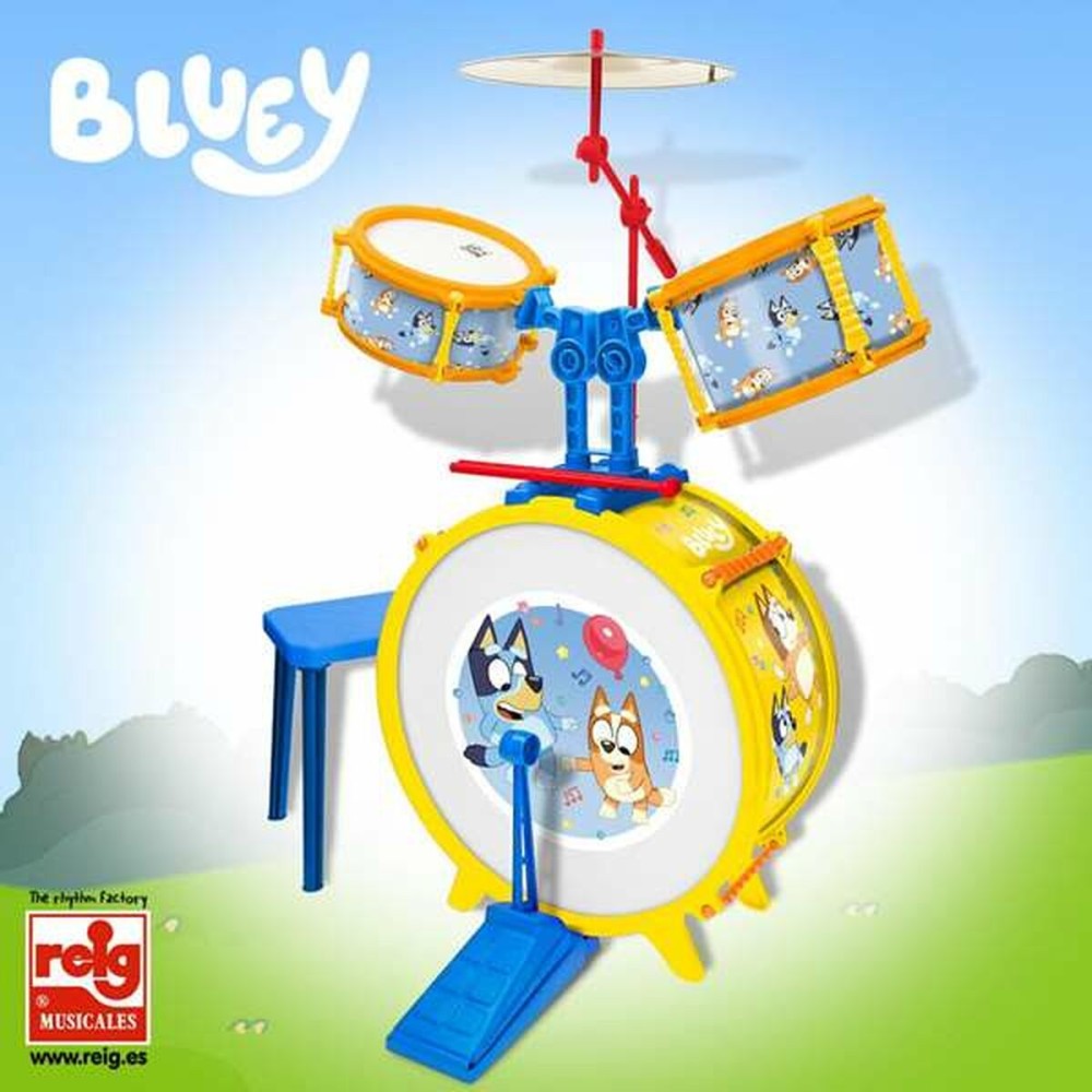 Schlagzeug Bluey Für Kinder 55 x 36 x 38 cm