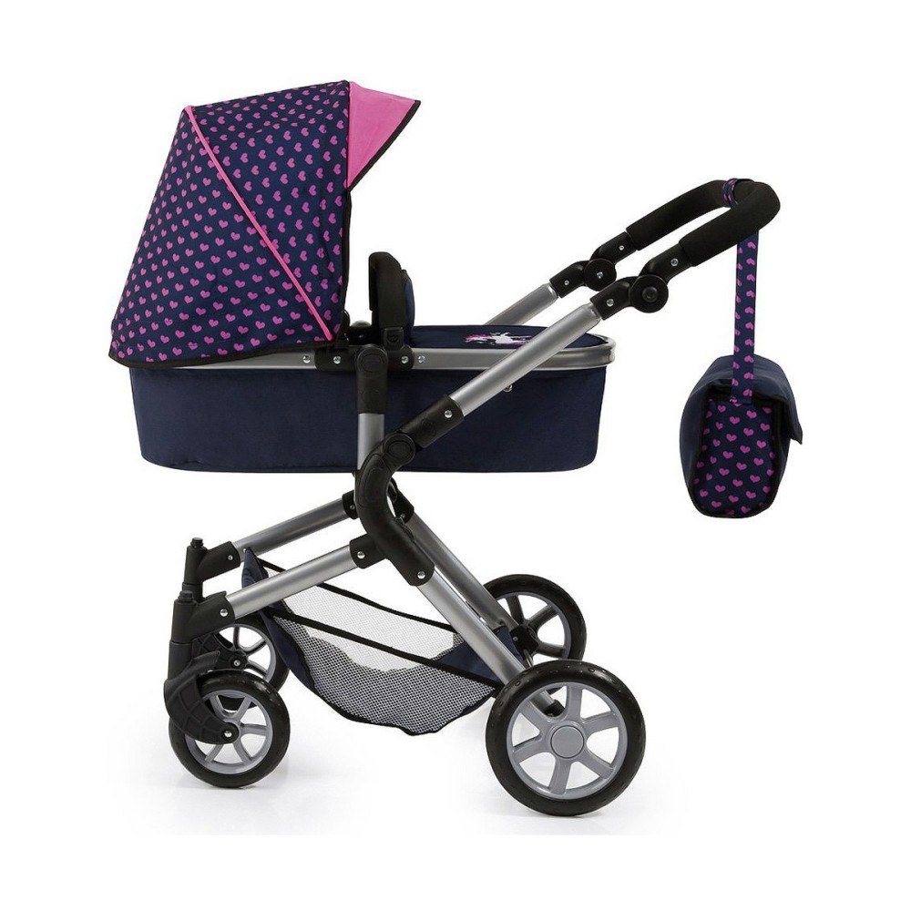 Doll Stroller Reig Combi Neo Pro Navy Blue 63 cm