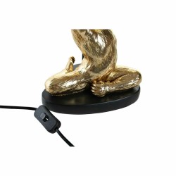 Desk lamp DKD Home Decor Black Golden Polyester Resin Monkey (25 x 25 x 48 cm)