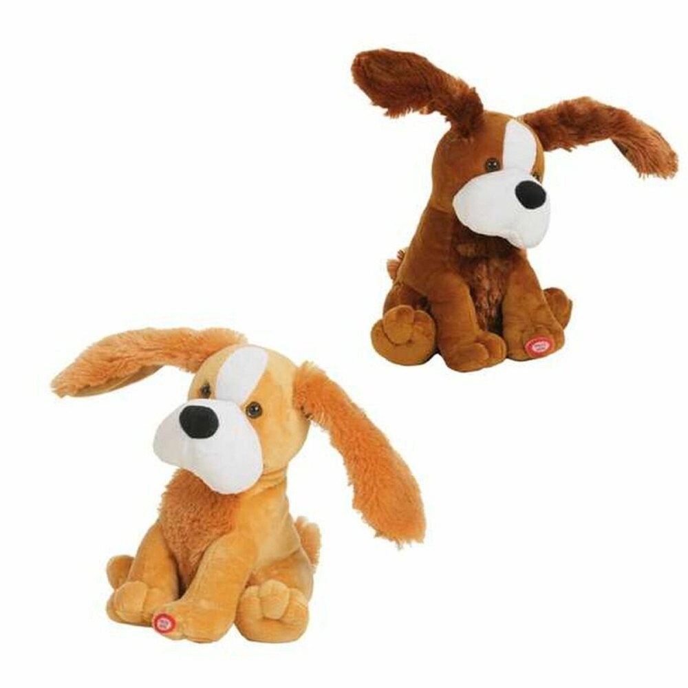 Jouet Peluche Chien Oreilles Mouvement 25 cm