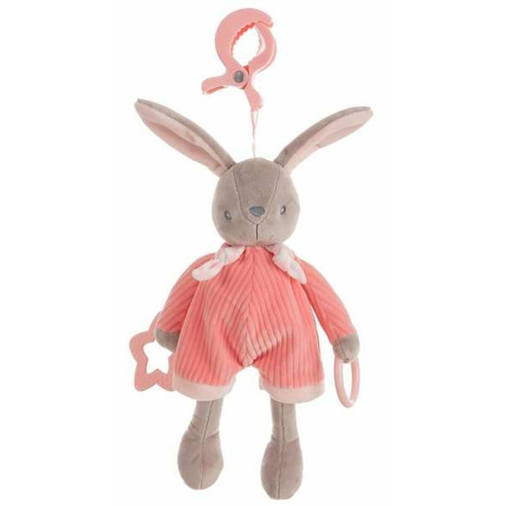 Jouet Peluche Activity Lapin Rose 26 cm