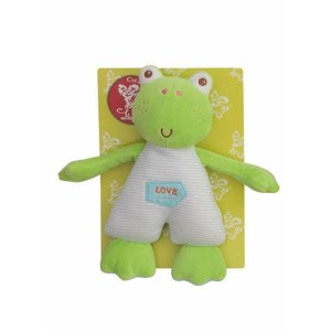 Plüschtier Frosch grün 27 cm