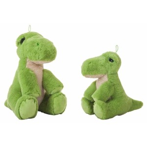 Jouet Peluche Dat Vert Dinosaure 26 cm