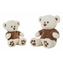 Jouet Peluche Ours Marron Velours 27cm