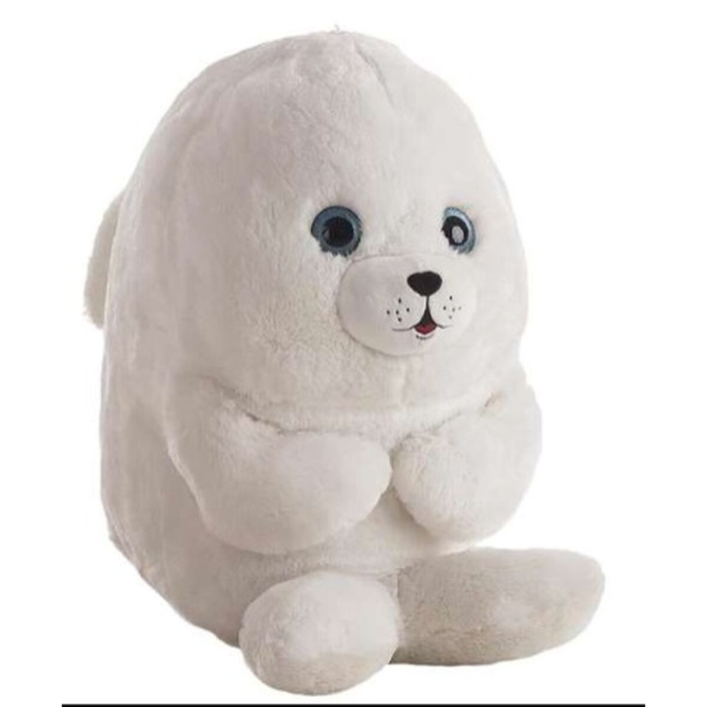 Fluffy toy Seal White 42 cm