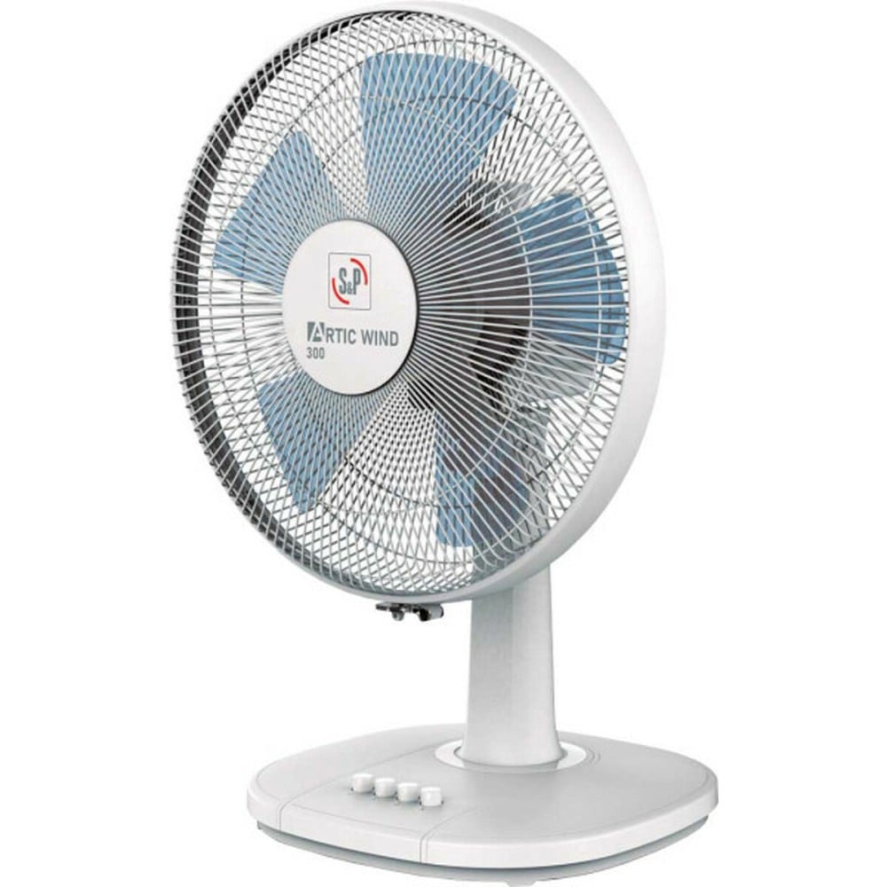 Ventilateur de Bureau S&P ARTIC WIND300 Blanc 35 W