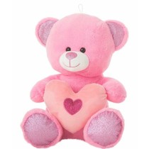 Jouet Peluche Ours 16 cm Coeur