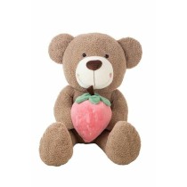 Ours en peluche Fraise 90 cm