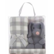 Fluffy toy Grey 90 x 75 cm