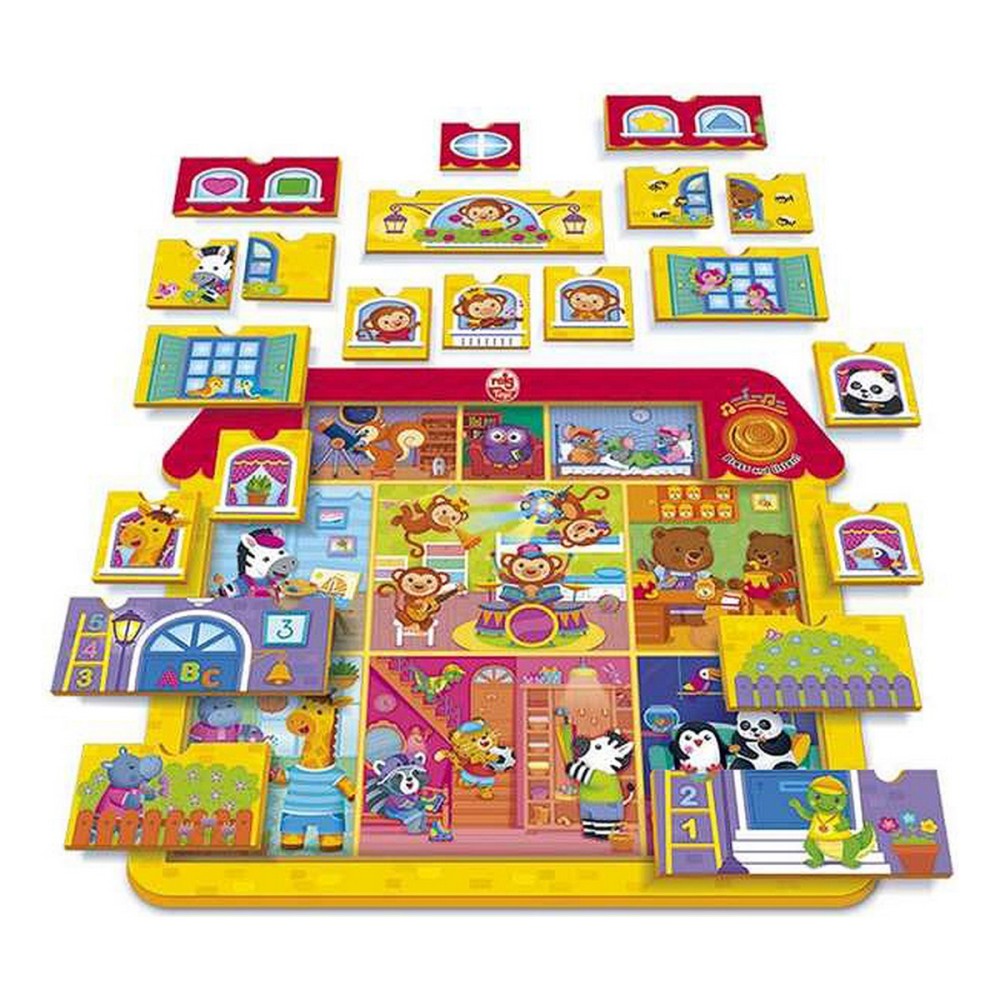 Puzzle Reig Constructor House Musical 21 Pièces 17 x 37 x 41,5 cm (17 x 37 x 41,5 cm)