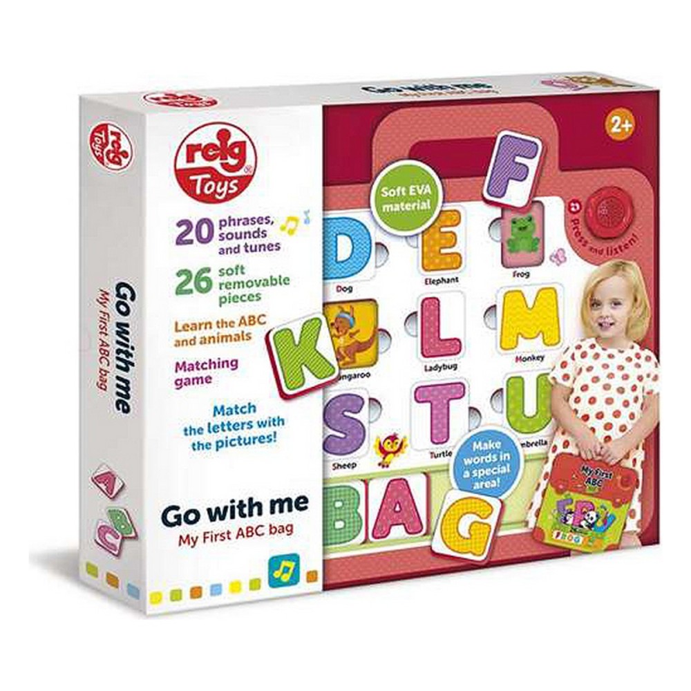 Puzzle Enfant Reig animaux 26 Pièces Instructif et éducatif Alphabet