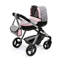 Doll Stroller Reig Stule Pram Grey 63 cm