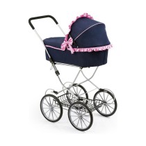 Poussette pour poupées Reig Dolls Pram Blue marine 64 cm