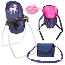 Accessoires pour poupées Reig Rose Blue marine 9 en 1