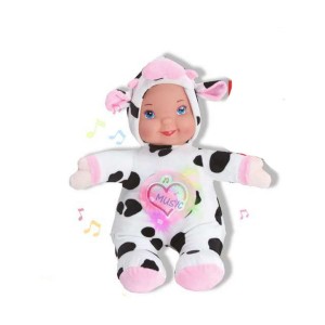 Bébé poupée Reig Peluche musicale 35 cm Vache