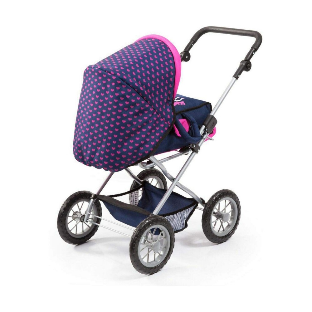 Doll Stroller Reig Big Combi Blue Pink