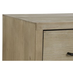 Buffet DKD Home Decor Noir Naturel Métal Bois MDF 120 x 40 x 64 cm