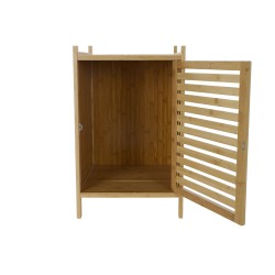 Bathroom Shelves DKD Home Decor Natural Bamboo 40 x 40 x 90 cm