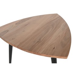 Table Basse DKD Home Decor Métal Acacia 90 x 90 x 76 cm