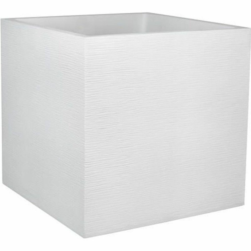 Plant pot EDA White Plastic 49,5 x 49,5 x 49,5 cm