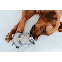 Jouet pour chien en peluche Hunter Bleu 100 % Recyclado Hamster