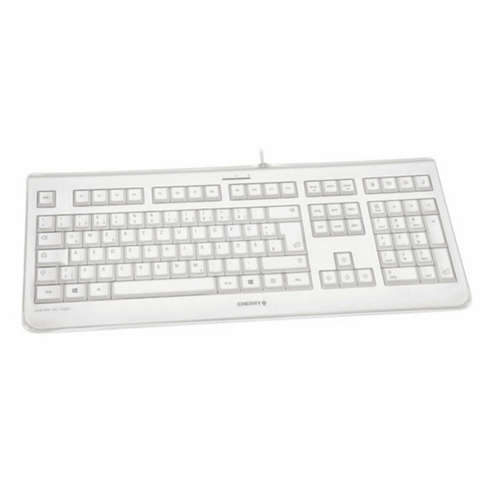 Clavier Cherry JK-1068ES-0 Blanc Espagnol Qwerty