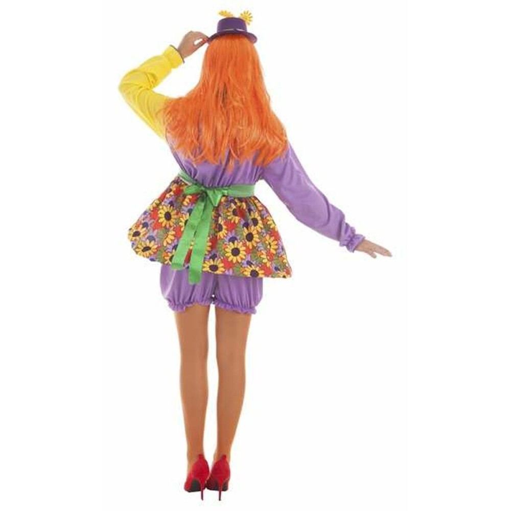 Costume for Adults Love Female Clown 5 Pieces