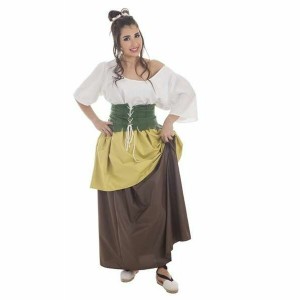 Costume for Adults German Waitress Brown