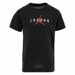 Kurzarm-T-Shirt für Kinder Jordan Jumpman Graphic Schwarz