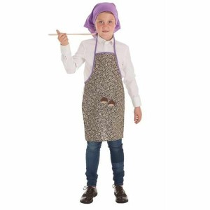 Costume for Children Hat Apron Violet