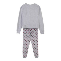 Pyjama Minnie Mouse Femme Gris