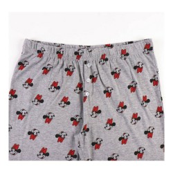 Schlafanzug Minnie Mouse Damen Grau