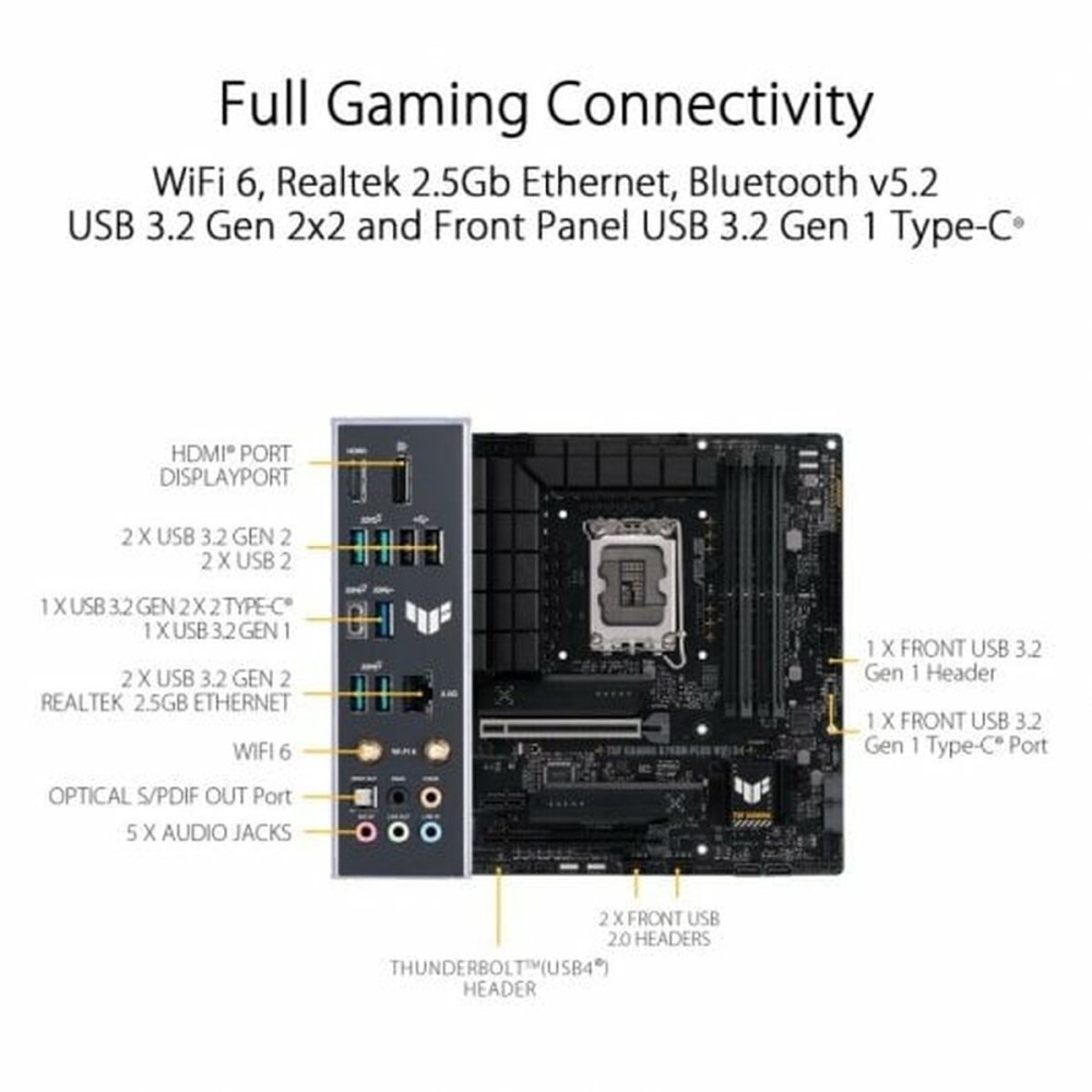 Carte Mère Asus 90MB1DG0-M0EAY0 Intel B760 LGA 1700