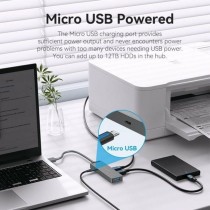 USB Hub Vention CHLBB Black (1 Unit)