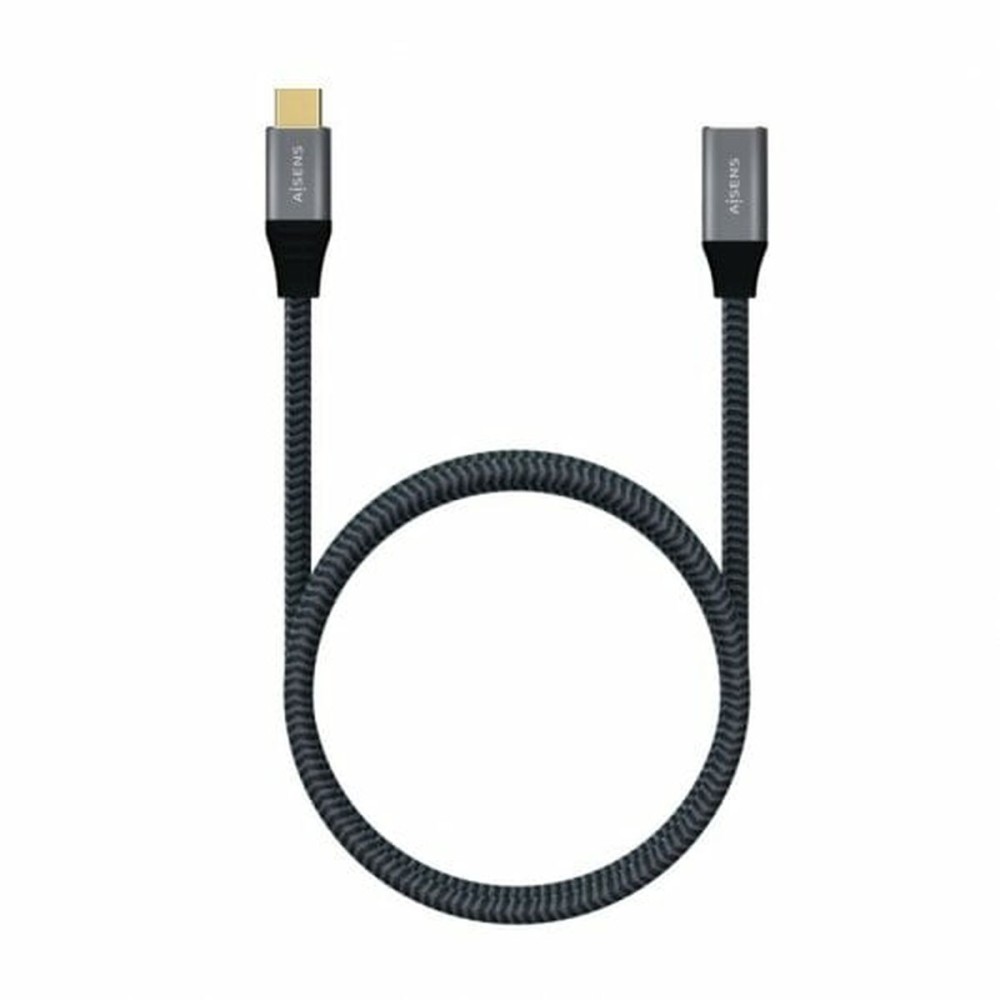 Câble USB-C Aisens A107-0635 Gris 1 m (1 Unité)