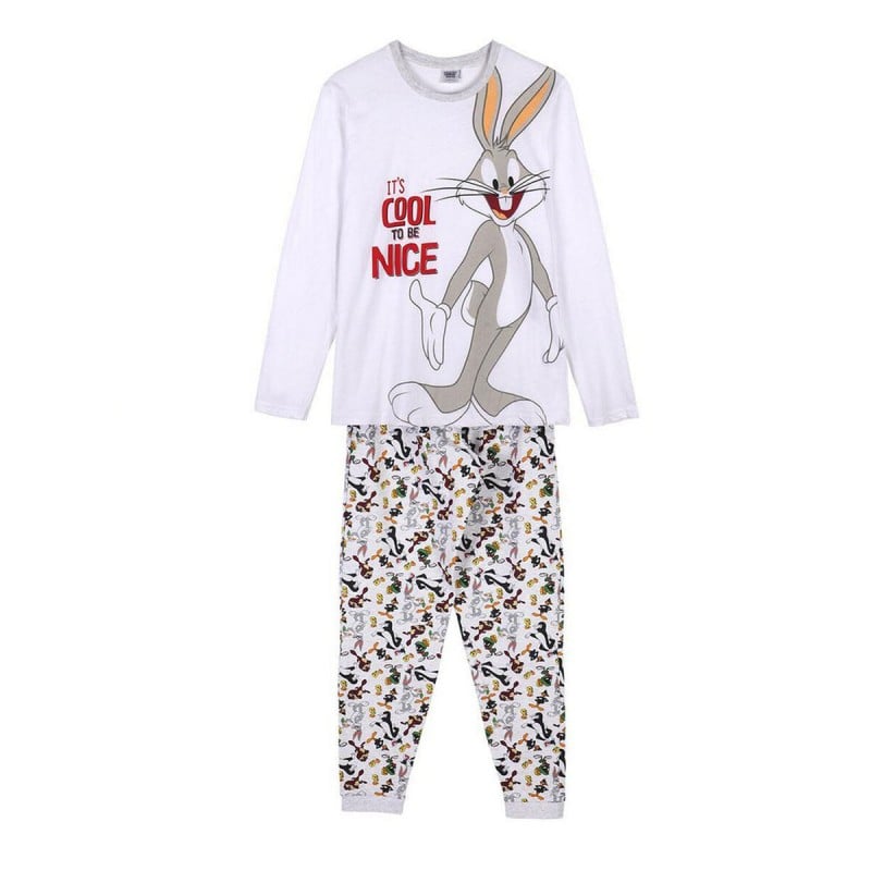 Schlafanzug Looney Tunes Grau Damen