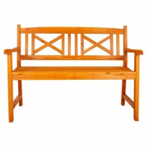 Bank Alexandra House Living Orange Tannenholz 65 x 68 x 120 cm