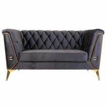 Sofa Alexandra House Living Grau 72 x 75 x 153 cm