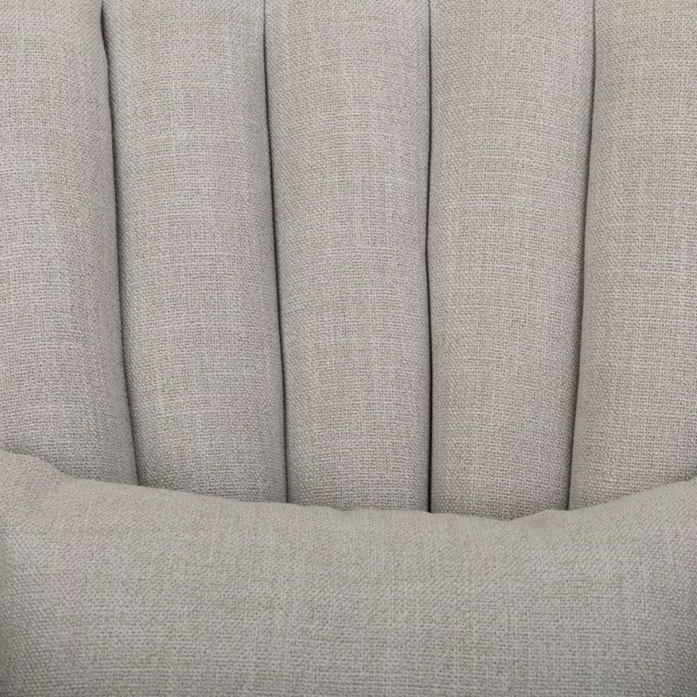 Armchair Alexandra House Living Light grey 59 x 87 x 73 cm