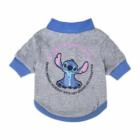 Hunde-Pyjamas Stitch Grau Blau