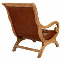 Fauteuil Alexandra House Living Marron Naturel 98 x 94 x 65 cm